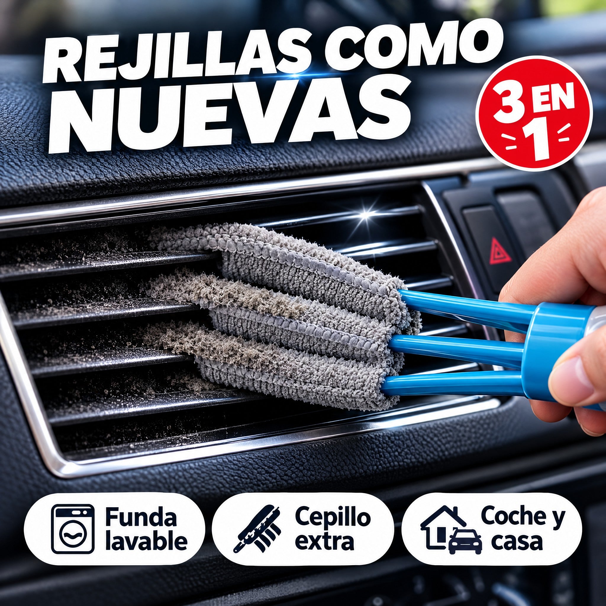 Cepillo limpia rejillas