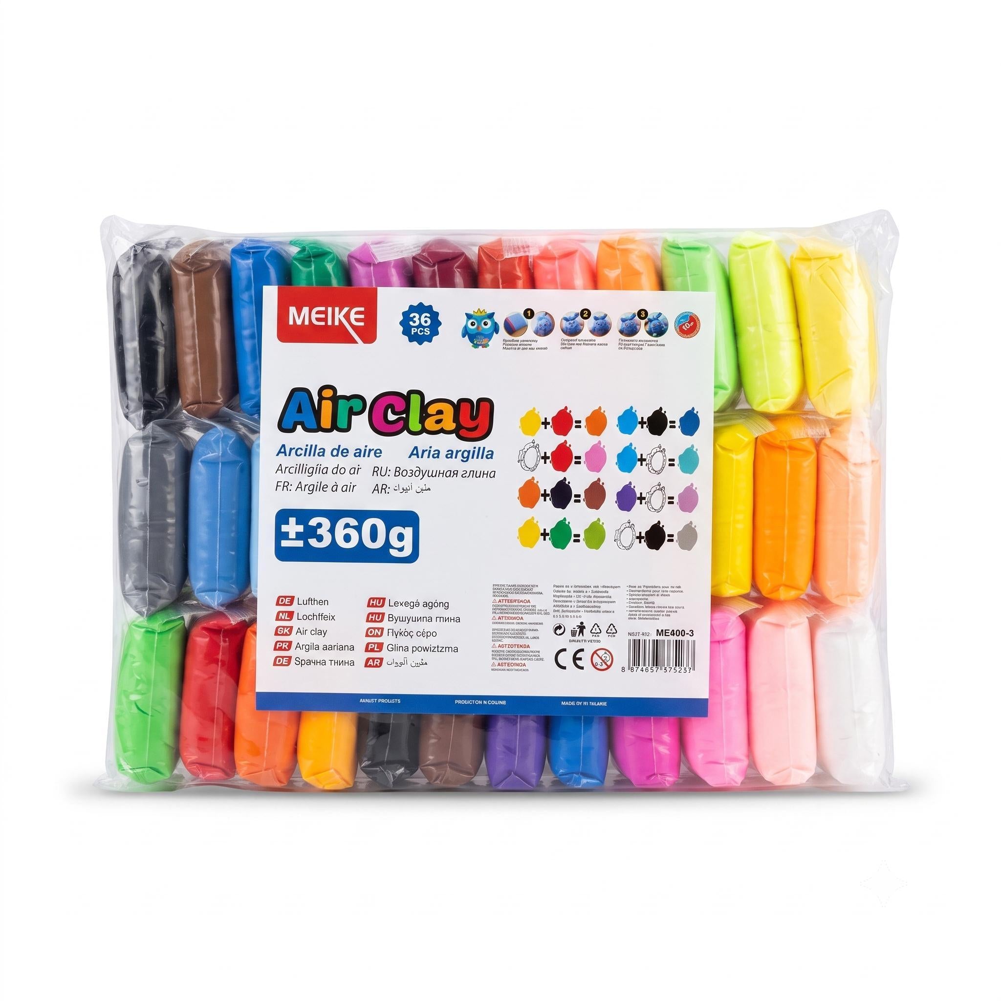 Paquete arcilla de aire MEIKE Air Clay 360 g